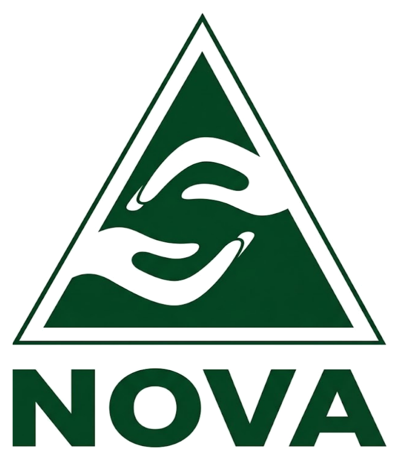 Logo da Nova, cooperativa no Brasil, empresa em prova social de palestras corporativas da Palestras 360