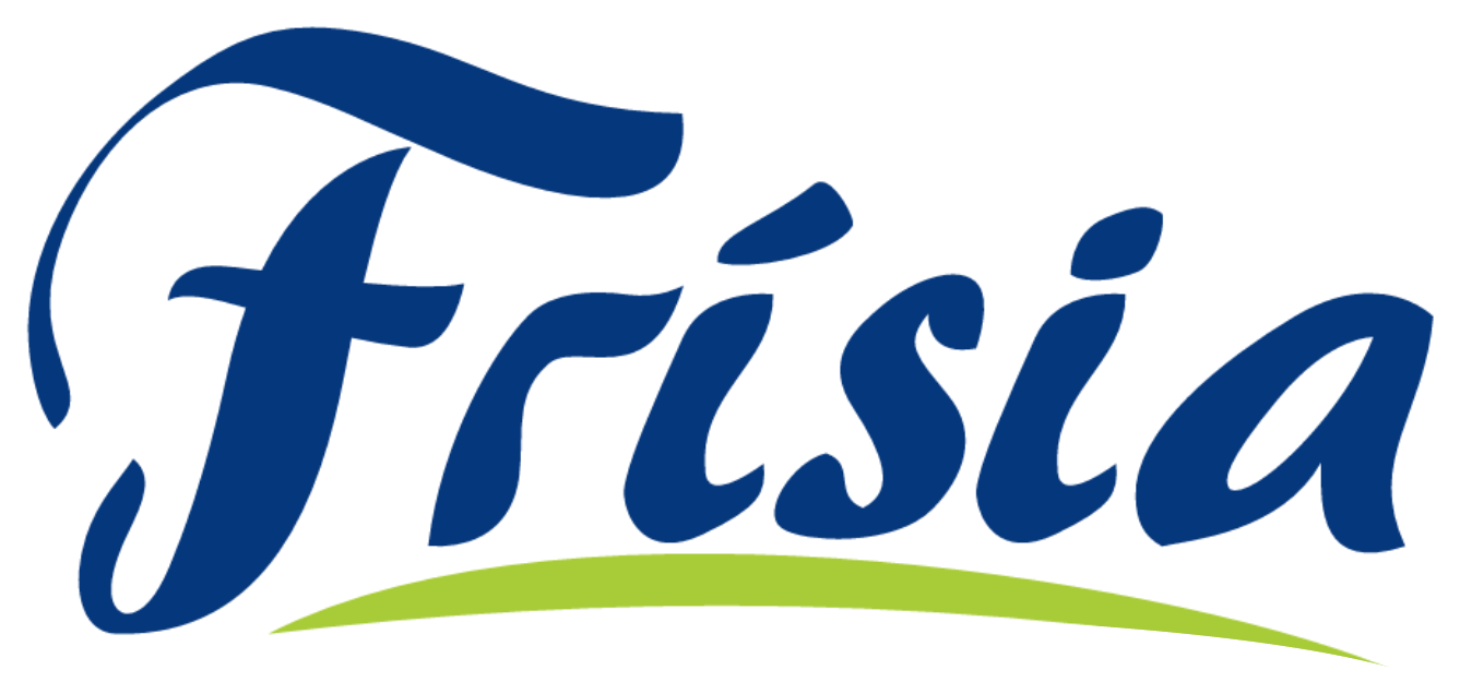 Logo da Frísia, cooperativa agroindustrial no Paraná, empresa em prova social de palestras corporativas da Palestras 360