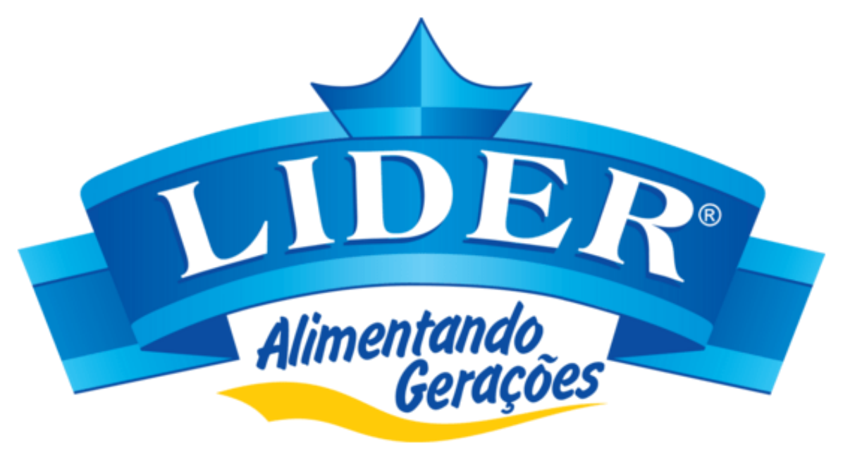 Logo da Líder Alimentos, indústria alimentícia no Brasil, empresa em prova social de palestras corporativas da Palestras 360