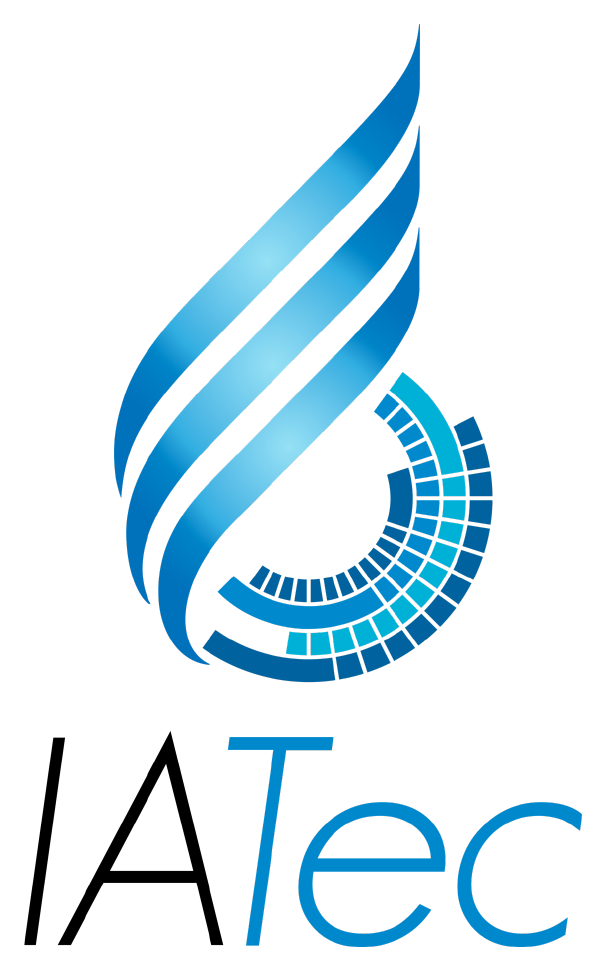 Logo da IATec, tecnologia e educação no Brasil, empresa em prova social de palestras corporativas da Palestras 360