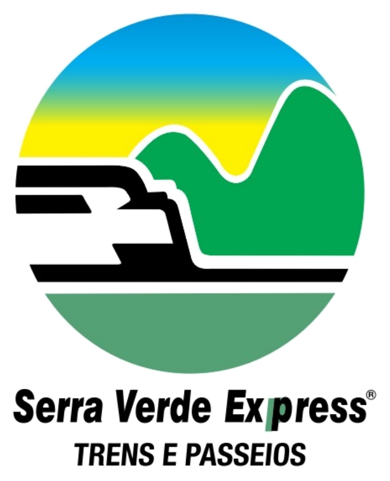Logo da Serra Verde Express, turismo e trens no Santa Catarina, empresa em prova social de palestras corporativas da Palestras 360