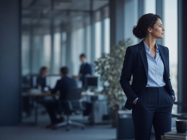 Profissional equilibrado e consciente em meio à rotina de trabalho