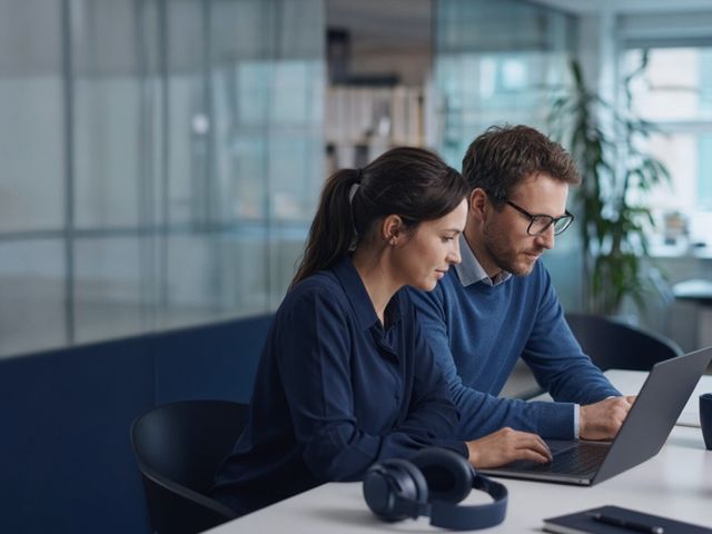 Ambiente de trabalho inclusivo acolhendo a neurodiversidade, colaboração humana